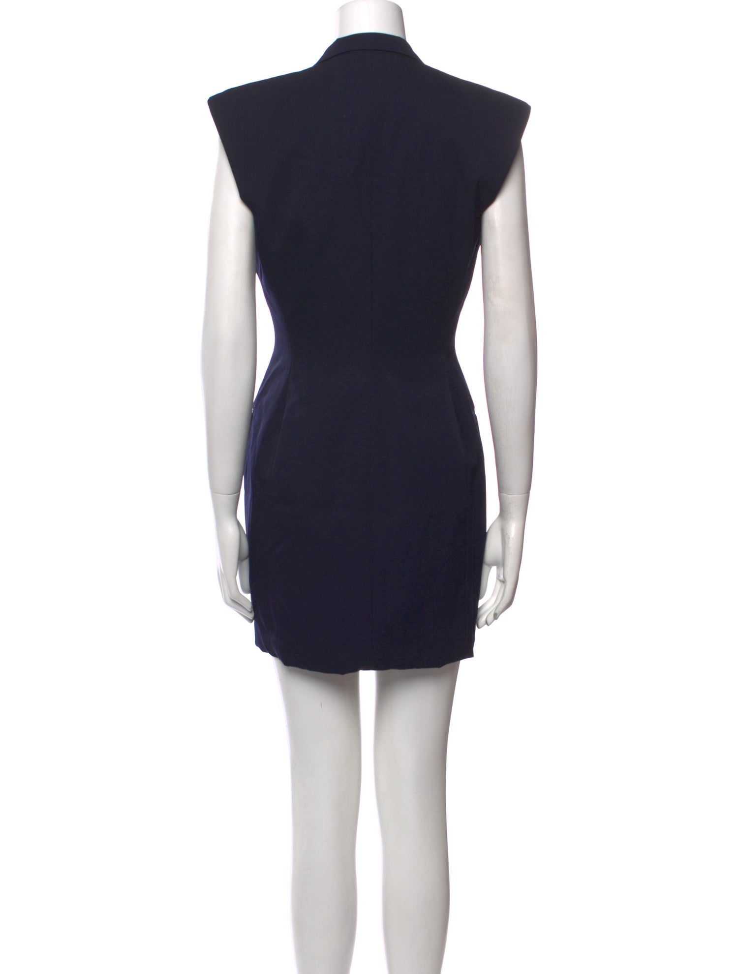 OMO Norma Kamali Wool Mini Dress